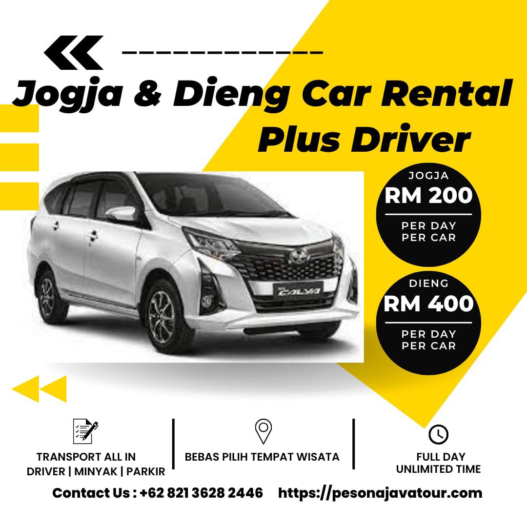 Jogja Car Rental + Driver  | Jogja | Malaysia