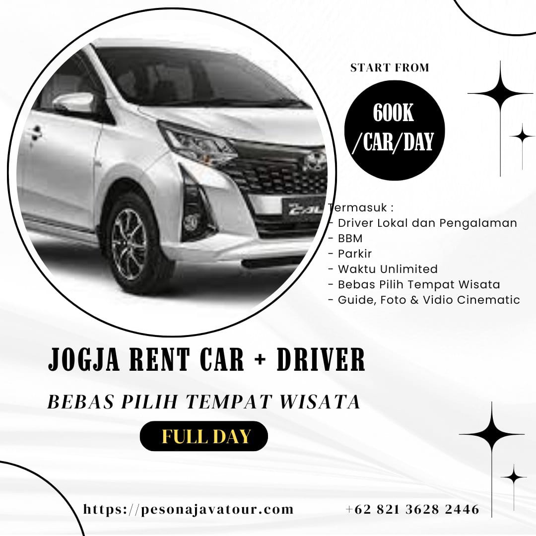 Paket Sewa Mobil + Sopir | Jogja
