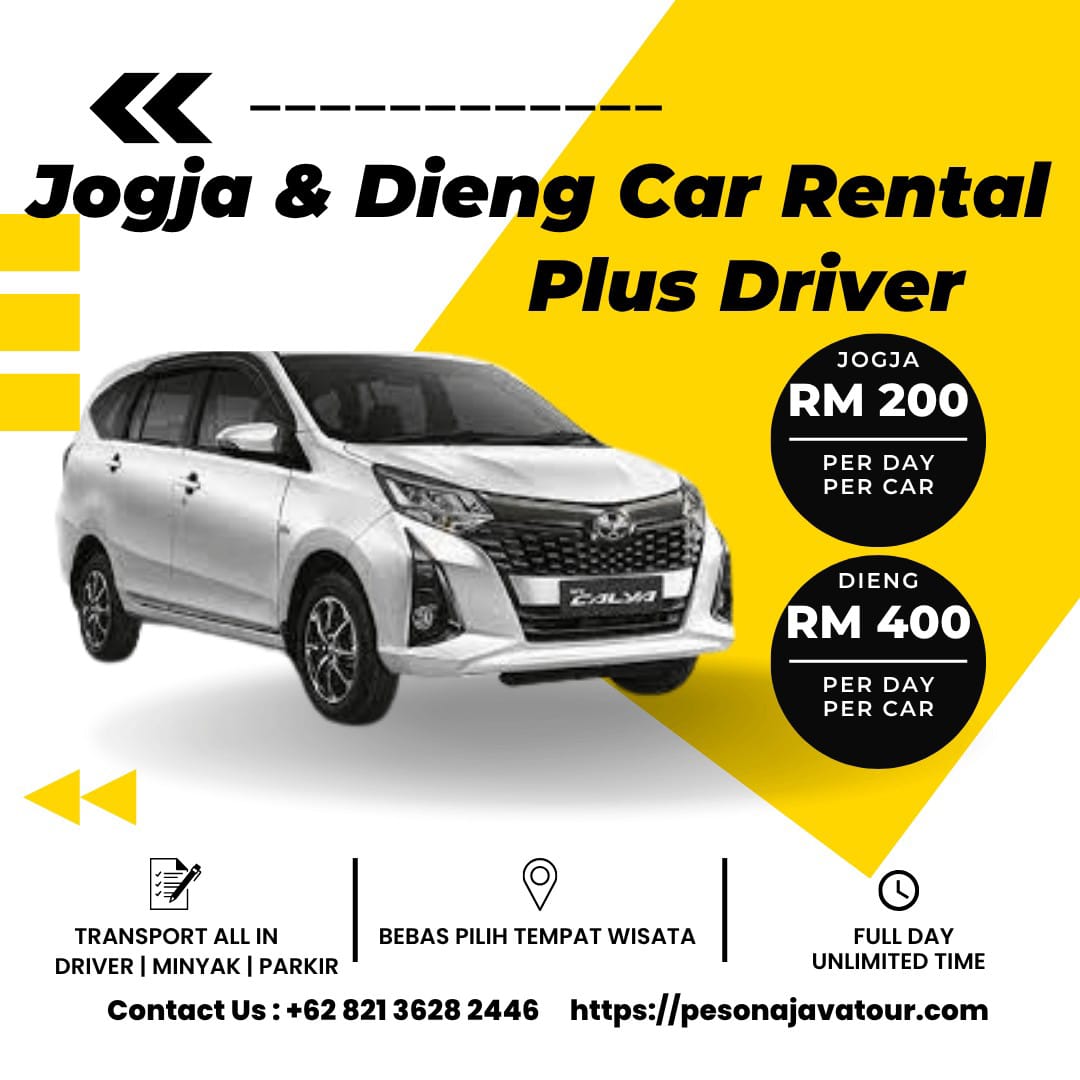 Sewa Mobil + Driver - Jogja - Malaysia