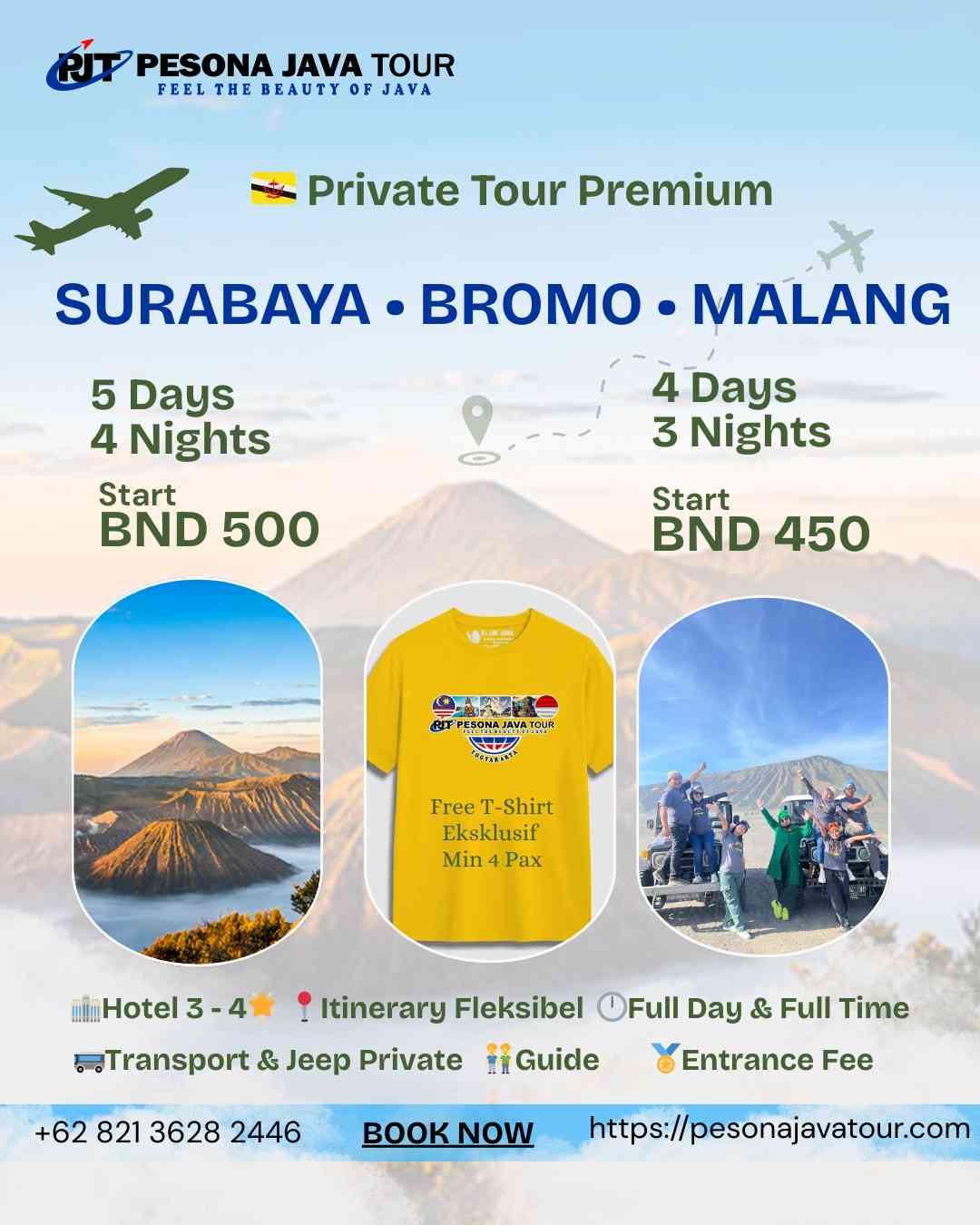 Surabaya - Bromo - Malang