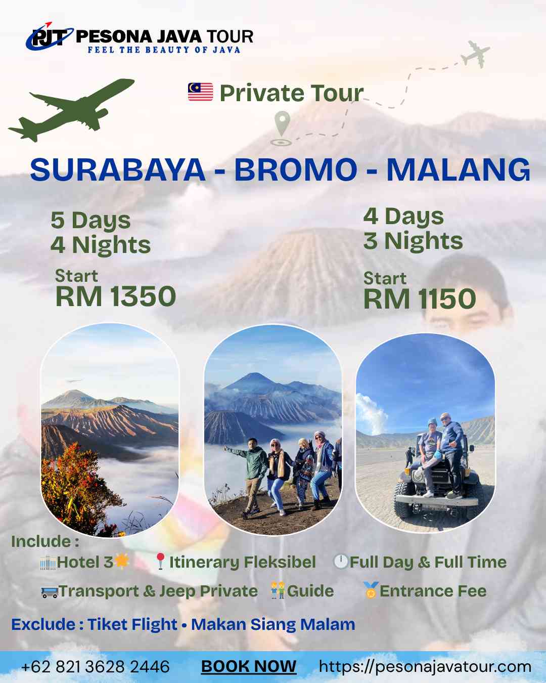 Private Tour Bromo & Malang