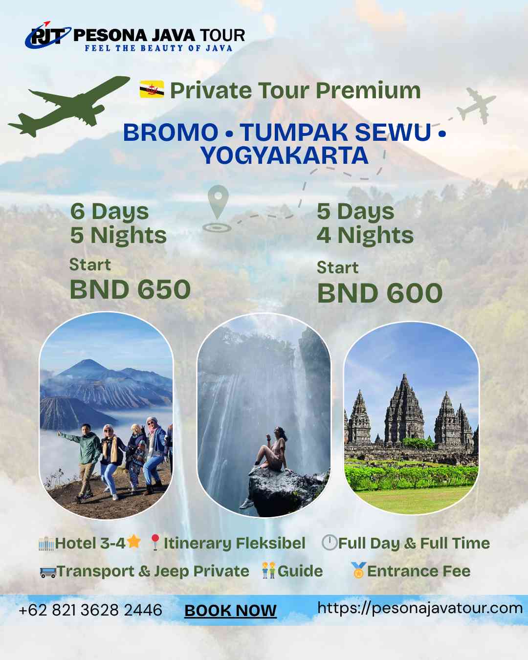Private Tour Jogja & Bromo