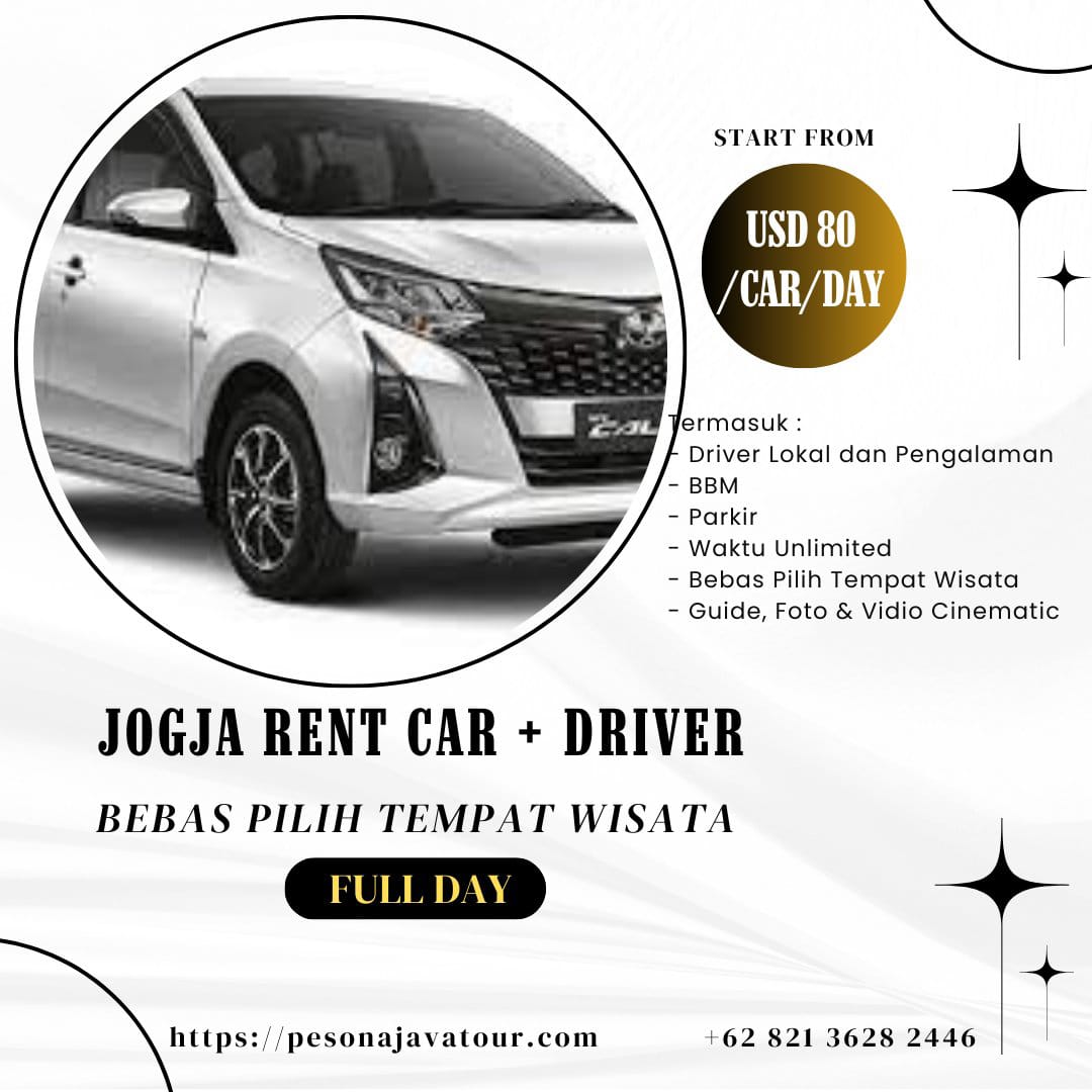 Rent Car Jogja & Dieng + Driver - All in